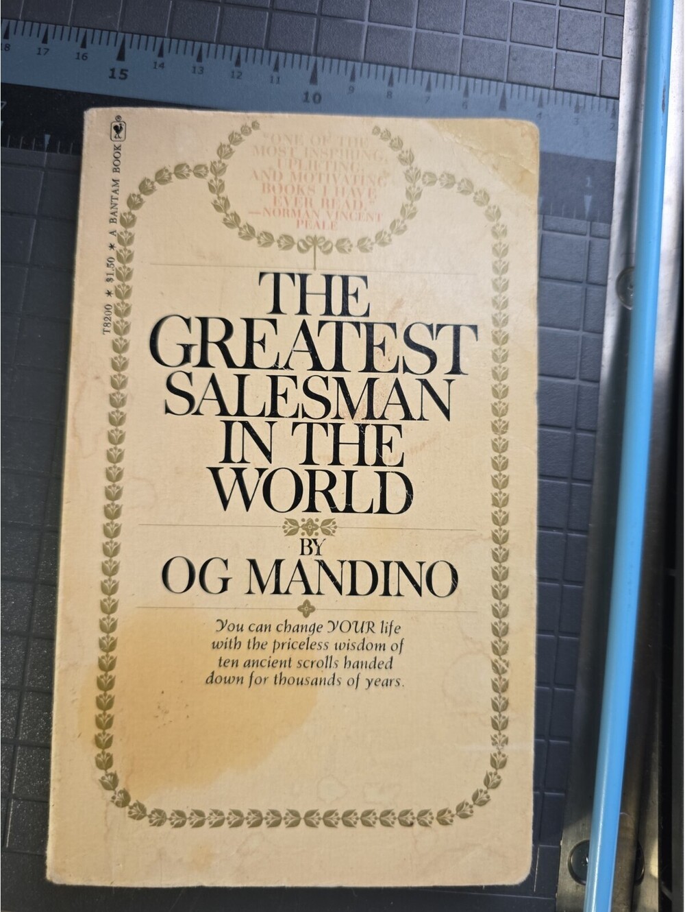 The Greatest Salesman in the World by Og Mandino - Vintage Paperback Book